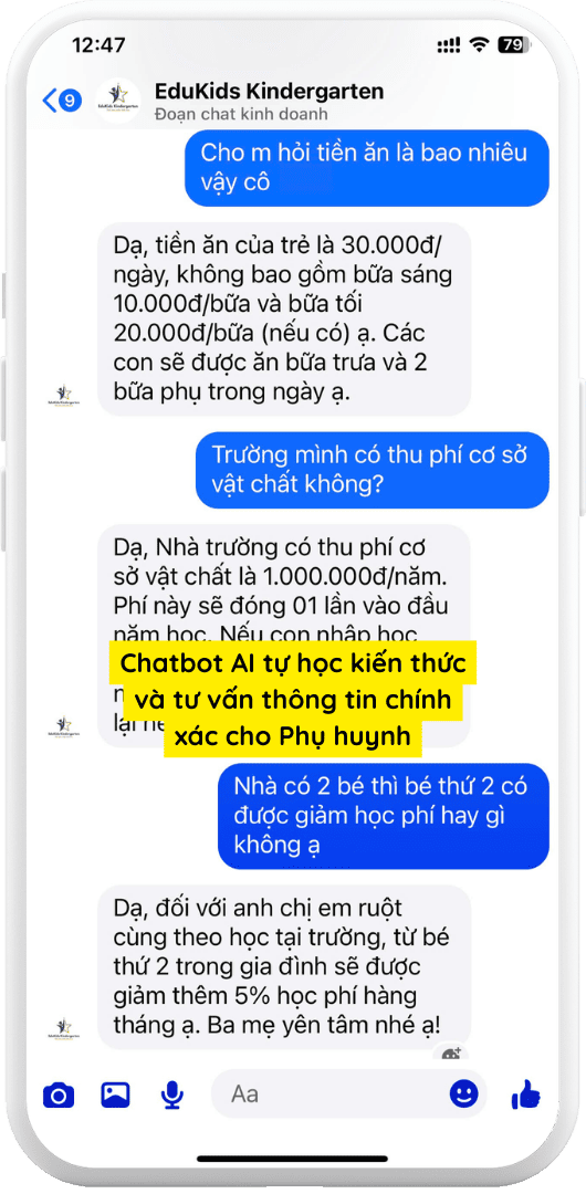 EduChatbot_Tự động trả lời tin nhắn